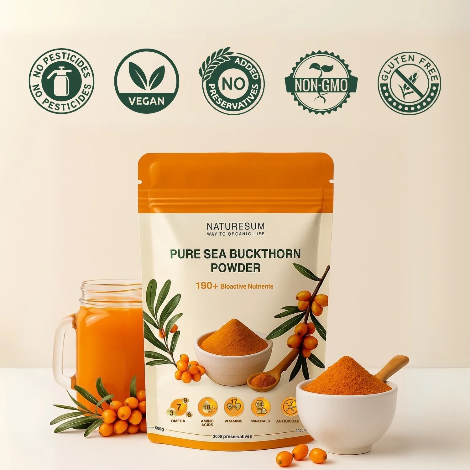 sea buckthorn powder