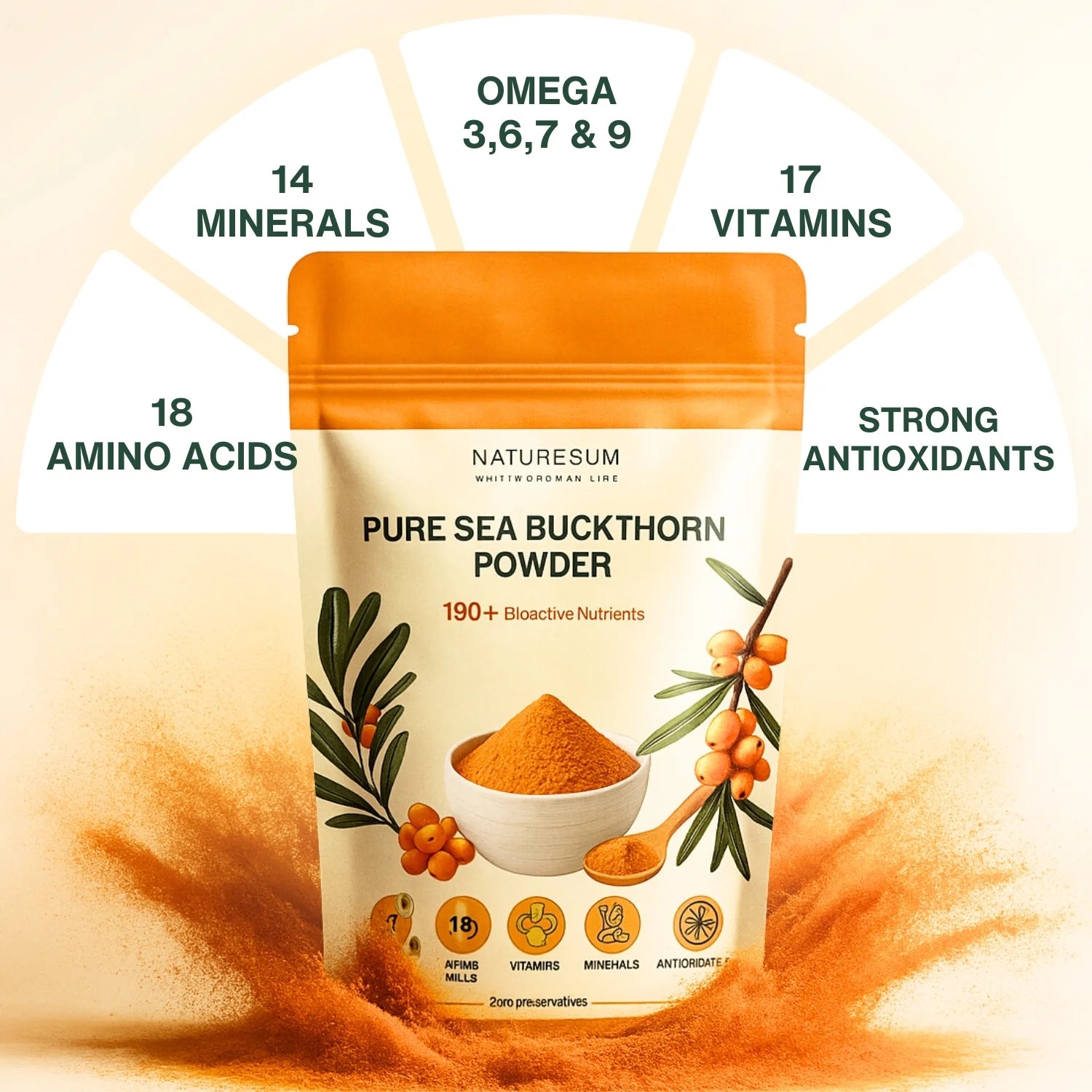 sea buckthorn powder uses