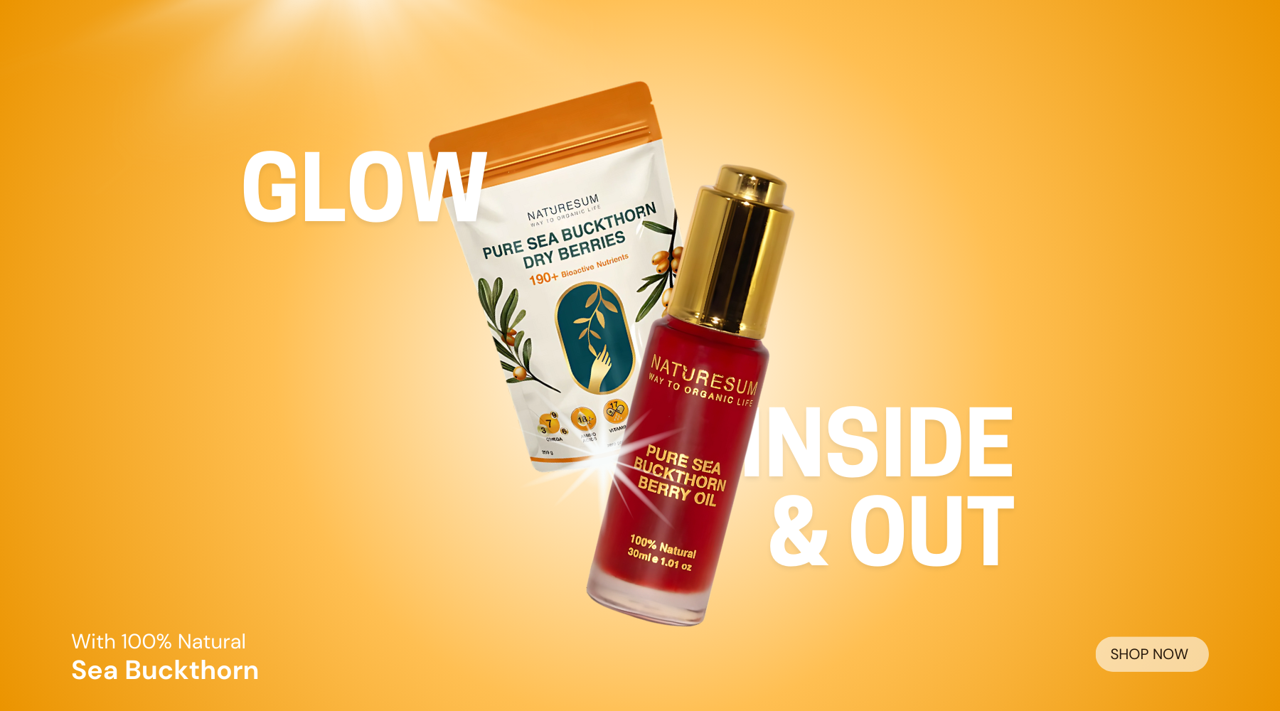 pure sea buckthorn dry berries