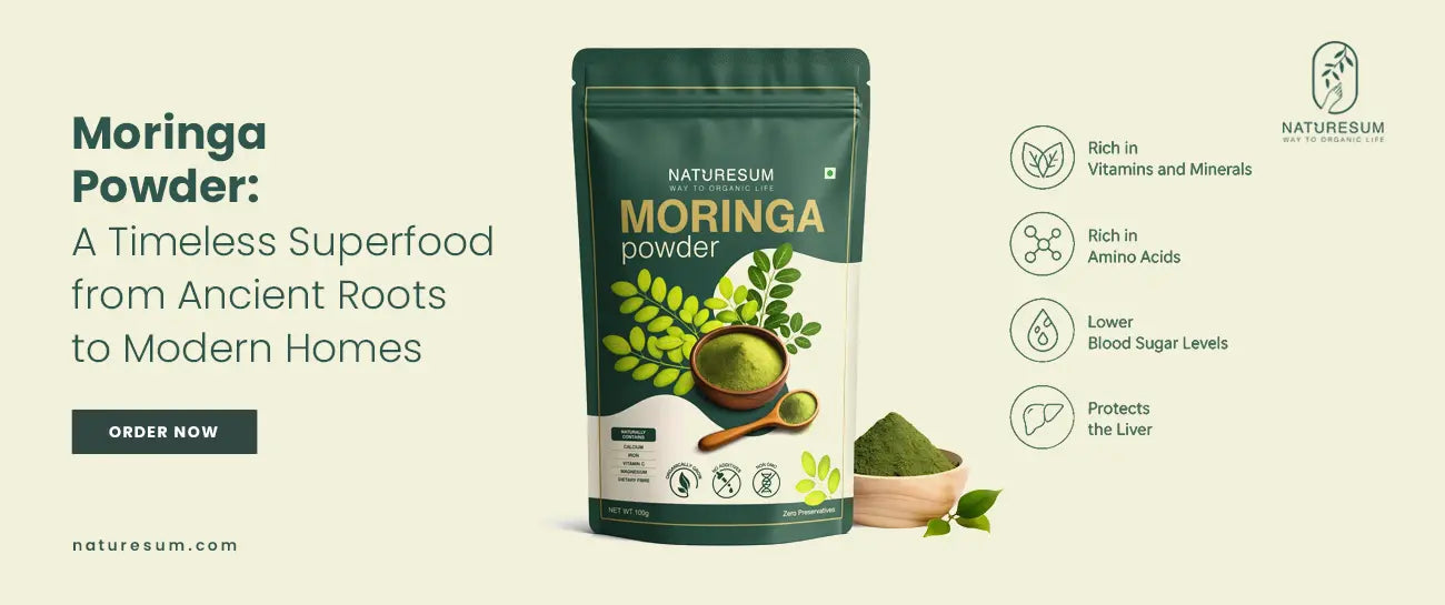 Naturesum moringa powder