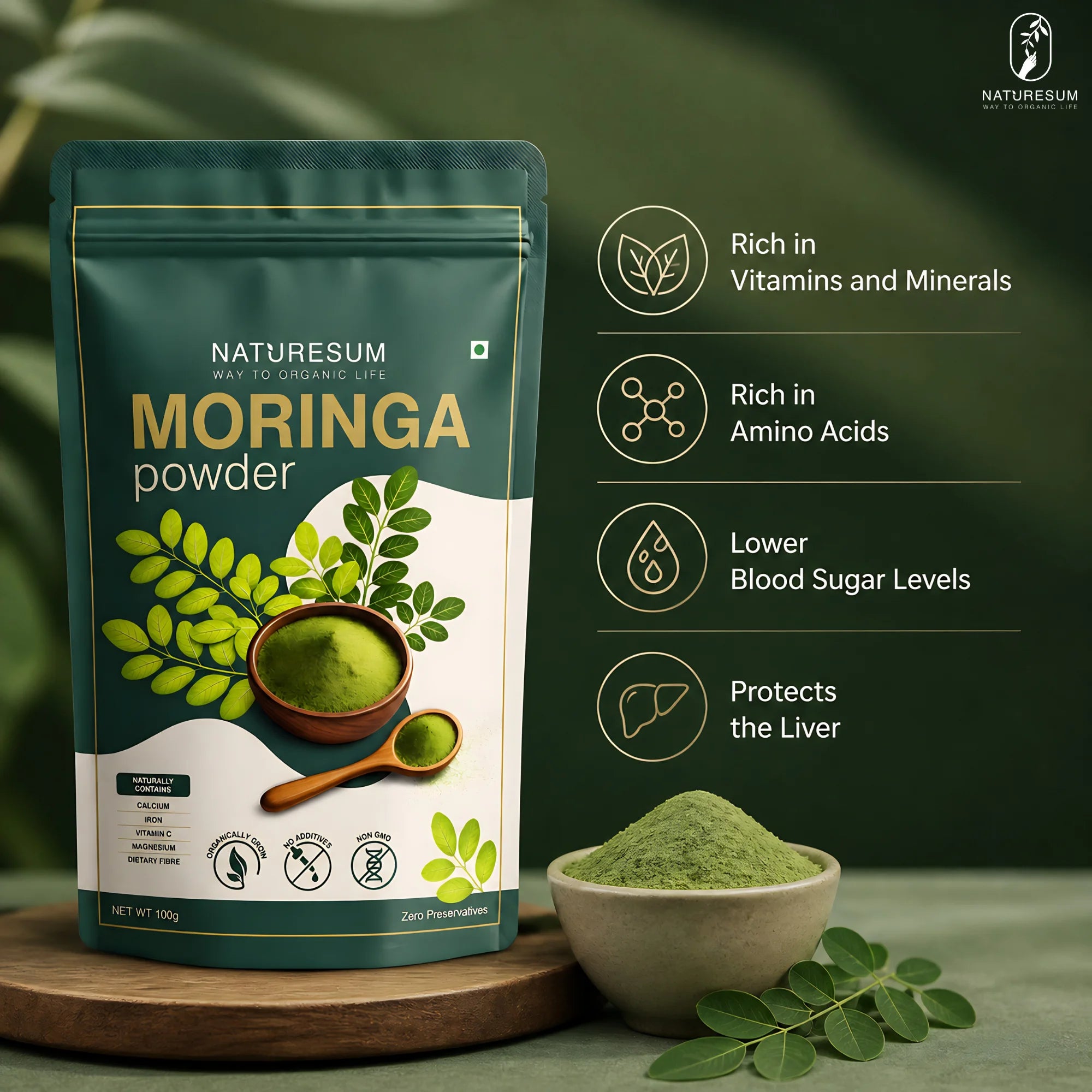 health benefits of moringa powder
