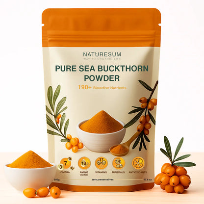 NATURESUM HIMALAYAN SEA BUCKTHORN BERRIES POWDER