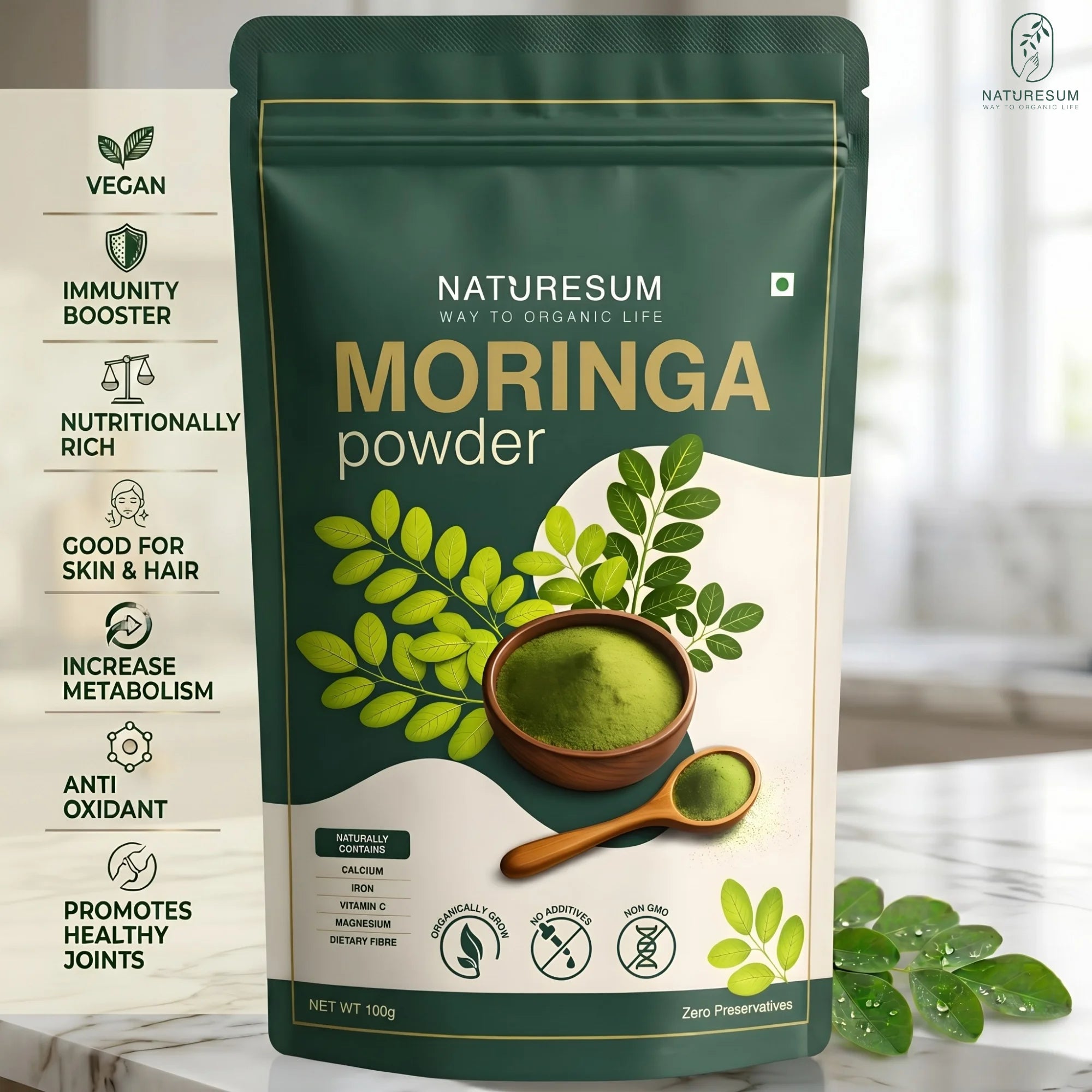 best organic moringa powder
