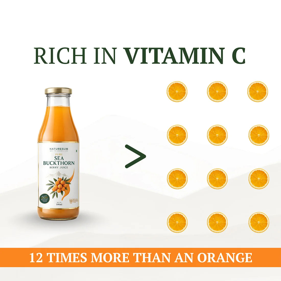 Himalayan Sea Buckthorn Juice for Immunity & Glow