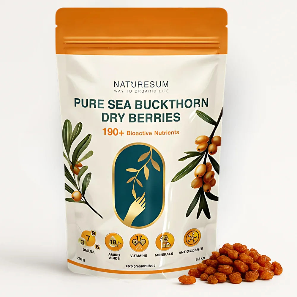 organic sea buckthorn berries