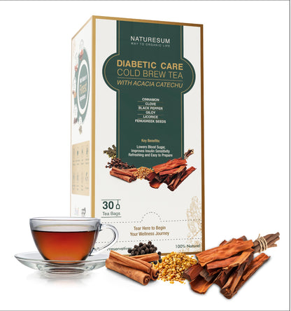 DIABETES CARE COLD BREW TEA WITH ACACIA CATECHU