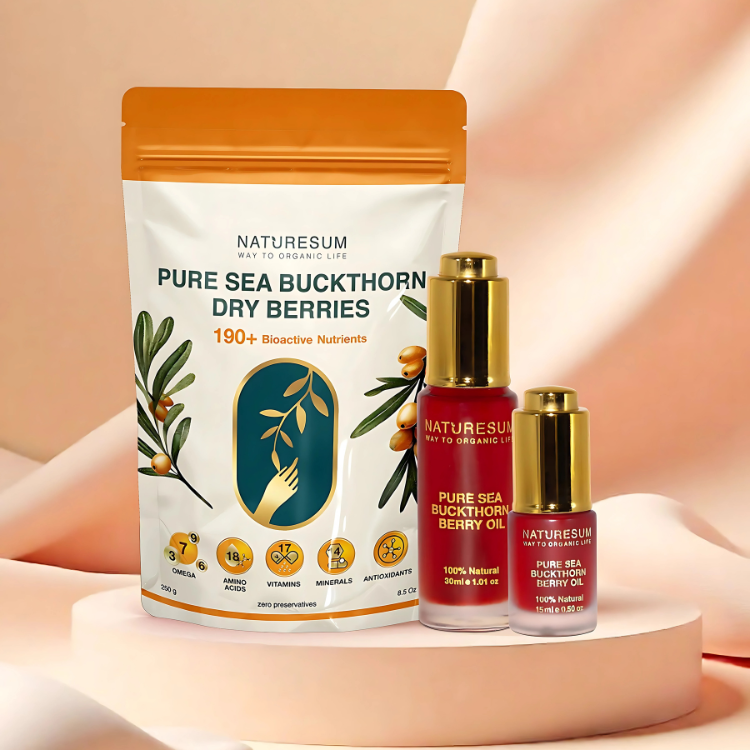 sea buckthorn berries and oil